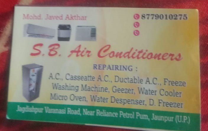 S B Air Conditinor service Centre